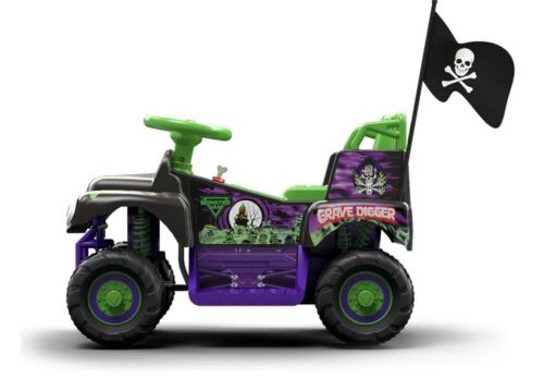 Grave Digger 6-Volt Battery Powered Ride-On: The Ultimate Monster Jam Experience for Kids