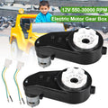 High-Speed 12V Electric Motor and Gear Box Combo for Kids' Power Wheels Ride On Toys