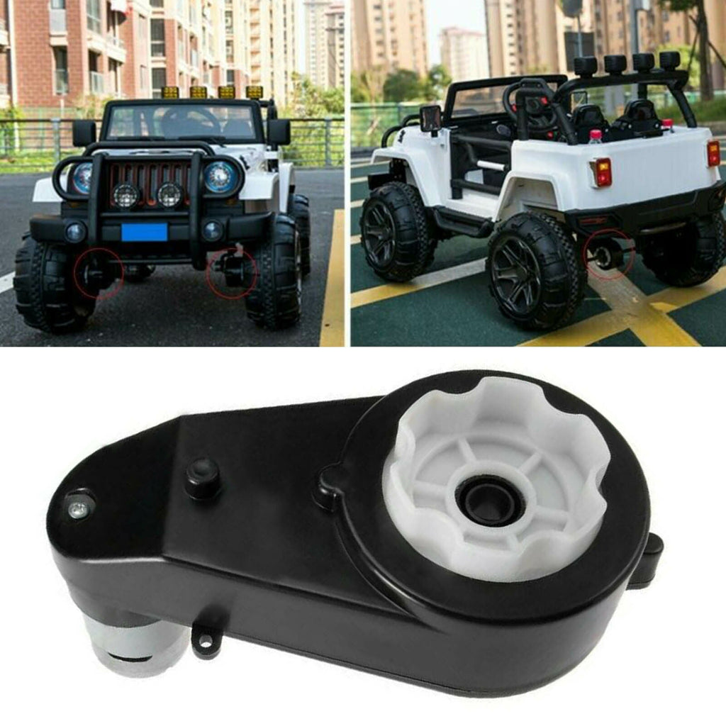 High-Speed 12V Motor and Gearbox for Ride-On Toys - Compatible with Power Wheels and Jeep Models - 30000RPM