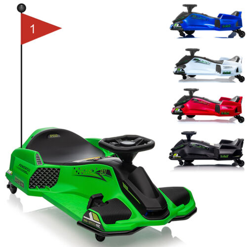 High-Speed Electric Drift Car for Kids - 24V Ride-On Drifting Cart