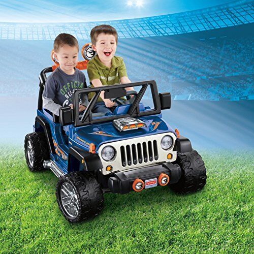 Hot Wheels Jeep Wrangler by Fisher-Price: Power Wheels Edition