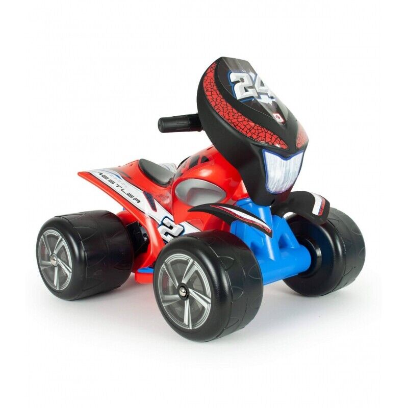 INJUSA Quad Wrestler 6V Red - Perfect Ride for Kids up to 25kg