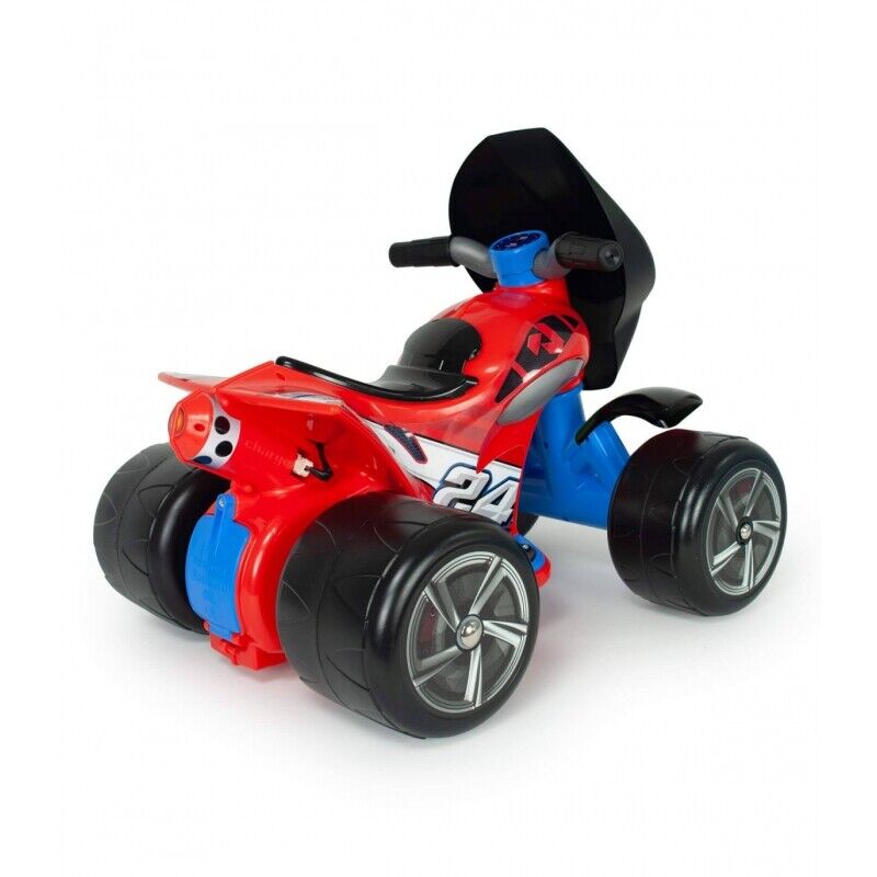 INJUSA Quad Wrestler 6V Red - Perfect Ride for Kids up to 25kg