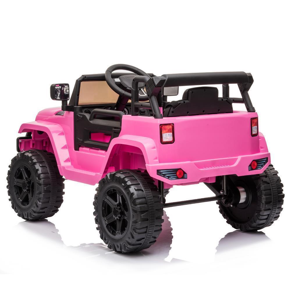 Interactive 12V Electric Ride On Truck for Kids with 3 Modes, Lights, Music, and Remote Control