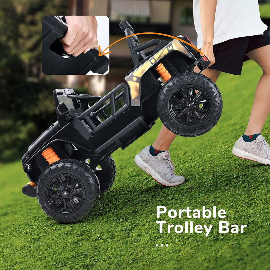 Electric Parent-child Ride On Truck with Remote Control - Perfect Xmas Gift for Kids (12V)