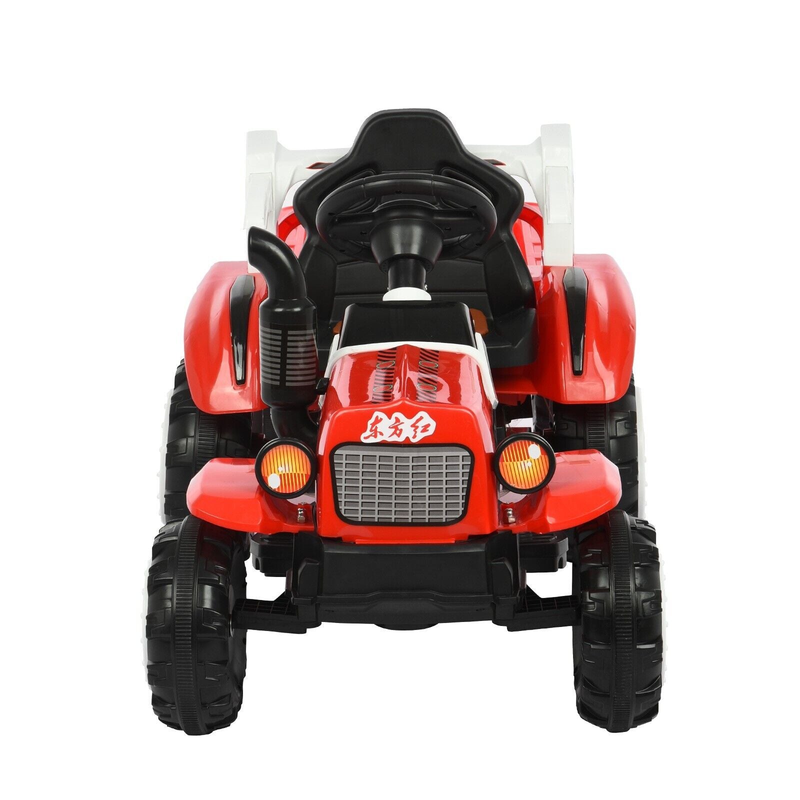 Interactive Electric Tractor Set with Detachable Cars for Toddlers 1-3 Years