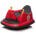 Interactive LED Bumper Car for Kids and Toddlers with Remote Control - Red