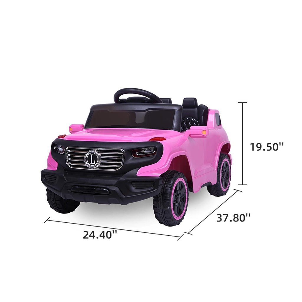 Interactive Ride-On Car for Kids with Music, Lights, and Remote Control - A Safe and Fun Electric Toy Gift