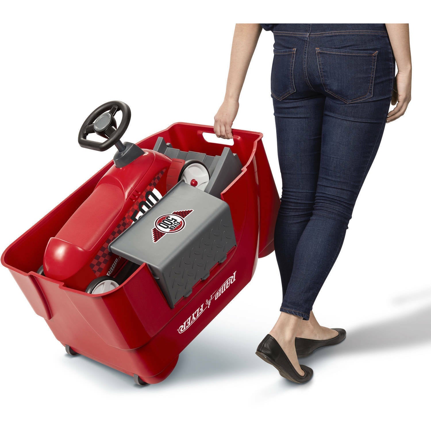 Interactive Ride-On Car Slide Ramp for Kids: Endless Fun On and Off the Track