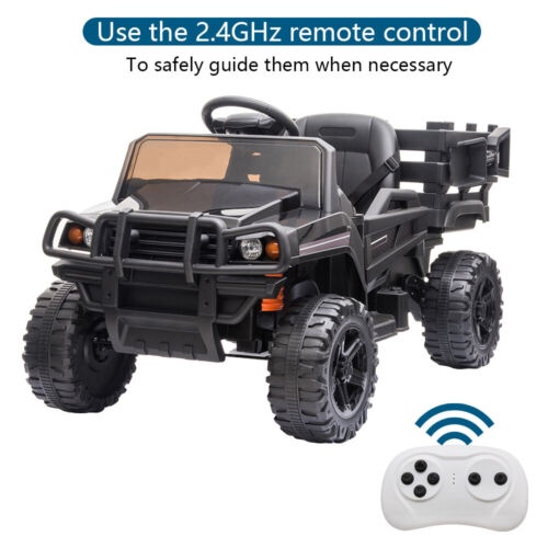 Introducing the Powerful LZ-926 Off-Road Vehicle Battery with Remote Control in Sleek Black Design