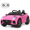 Jaguar F-Type SVR 12V Licensed Kids Ride On Car in Pink