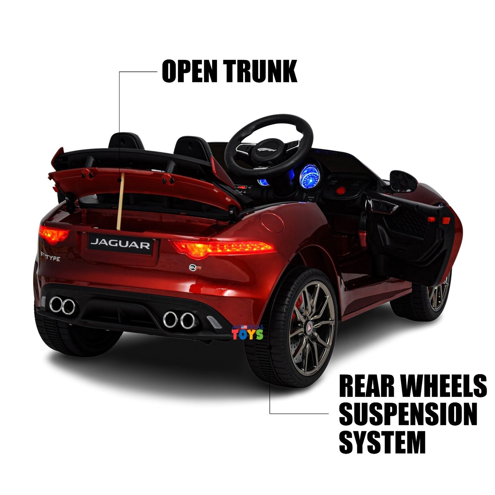Jaguar R/C Car Toy with MP3 Player for Kids - Available in Multiple Colors