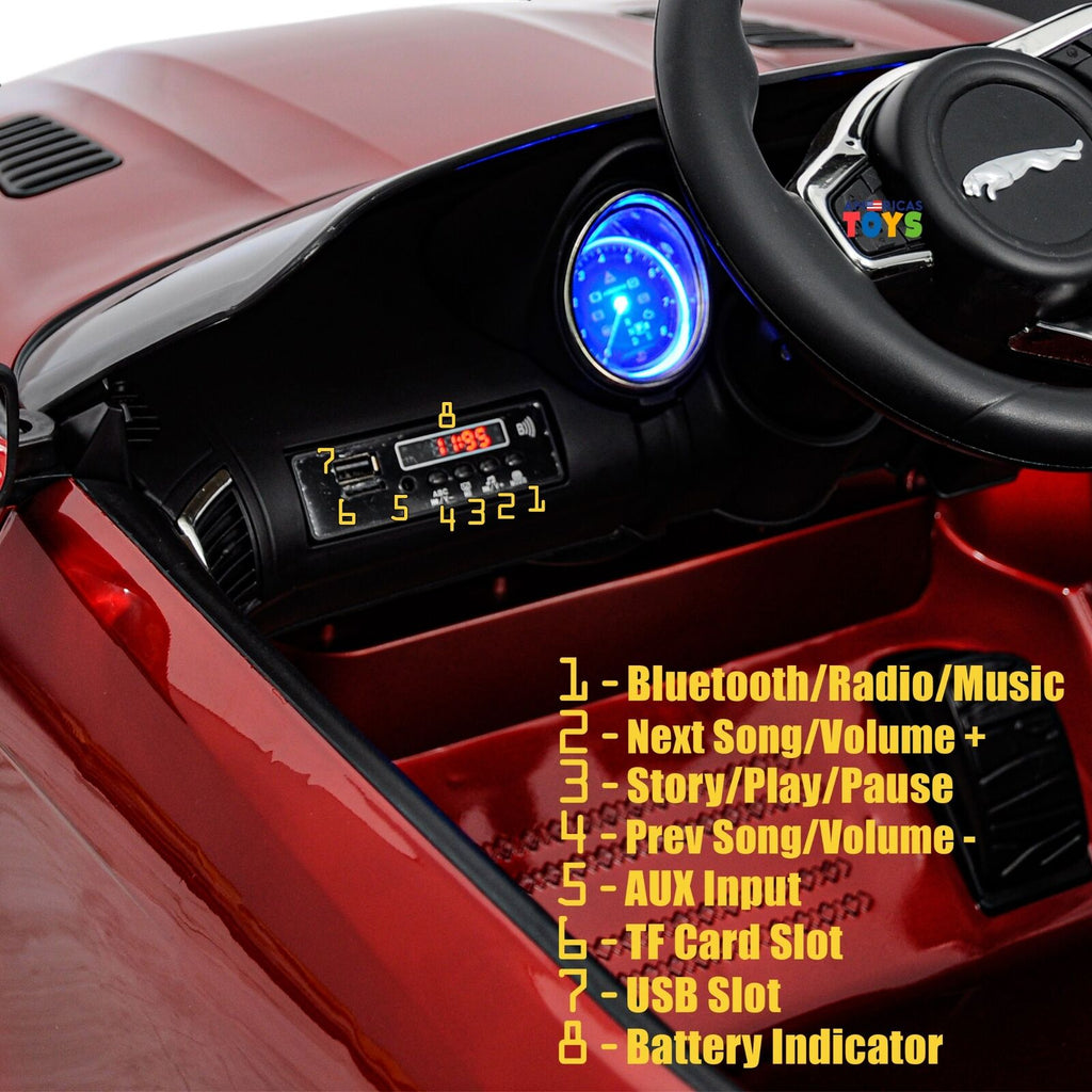 Jaguar R/C Car Toy with MP3 Player for Kids - Available in Multiple Colors