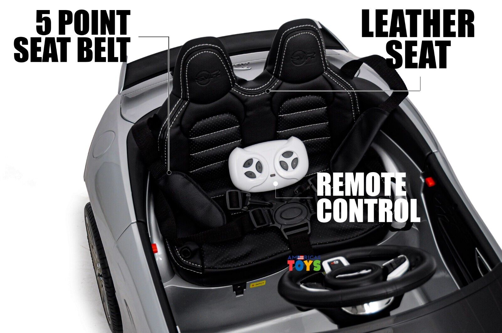 Jaguar R/C Car Toy with MP3 Player for Kids - Available in Multiple Colors