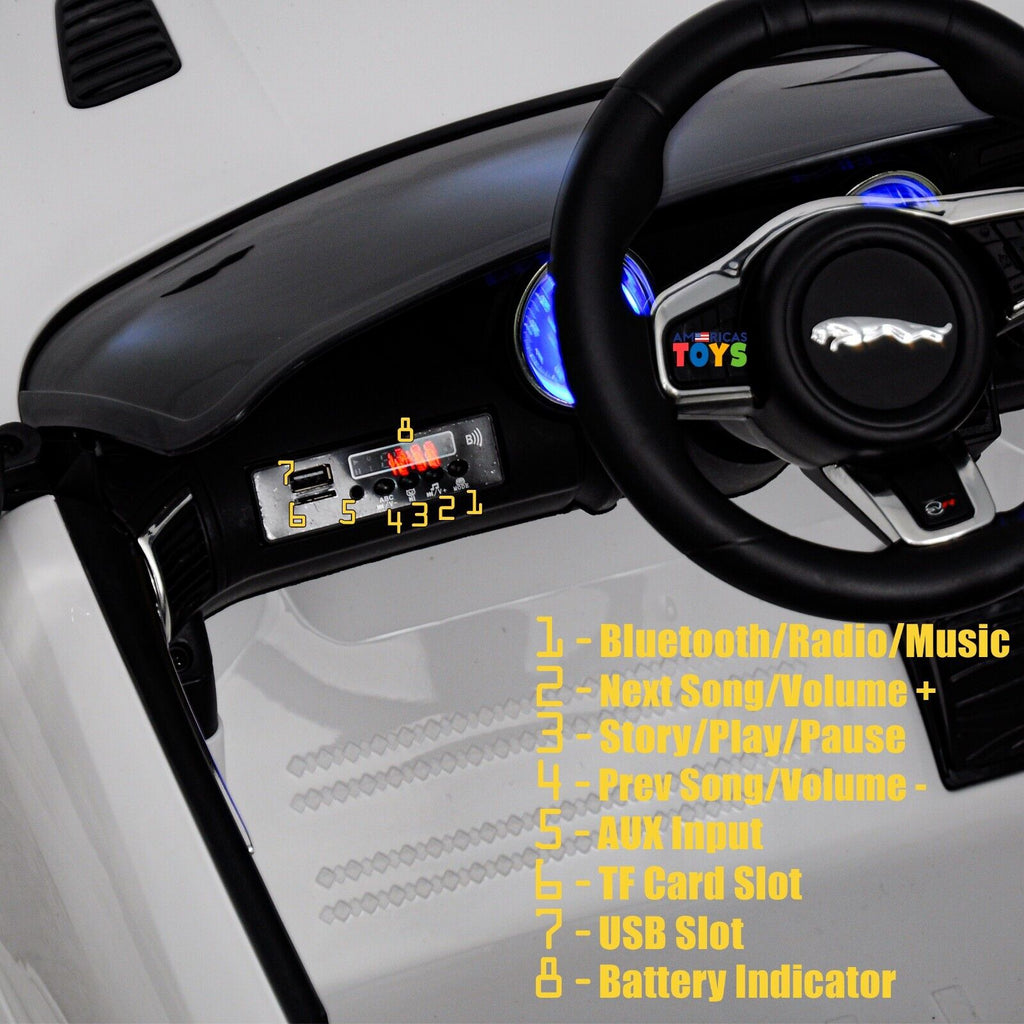 Jaguar R/C Car Toy with MP3 Player for Kids - Available in Multiple Colors