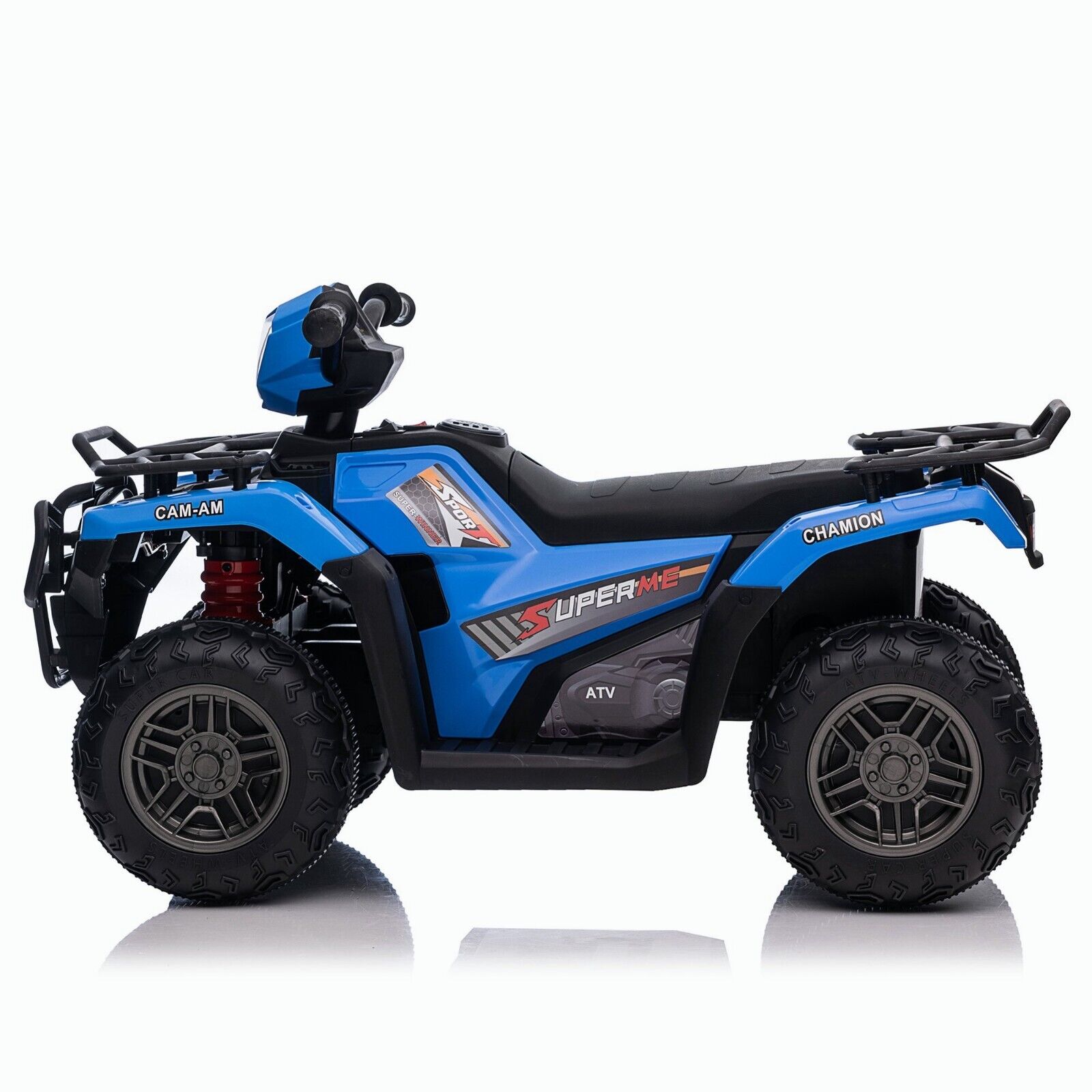 Jeep 24V/12V Kids Electric Ride-On Car with Remote Control, 3 Speeds, and LED Lights