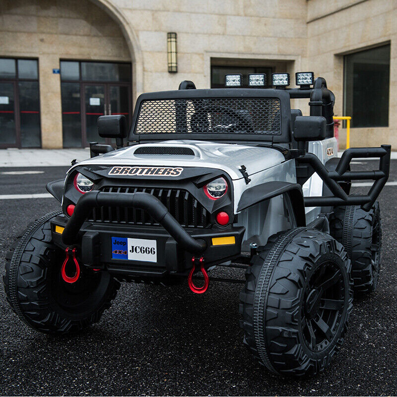 JEEP Double Drive Children's Ride-On Car with 24V Power and Dual 200W Motors
