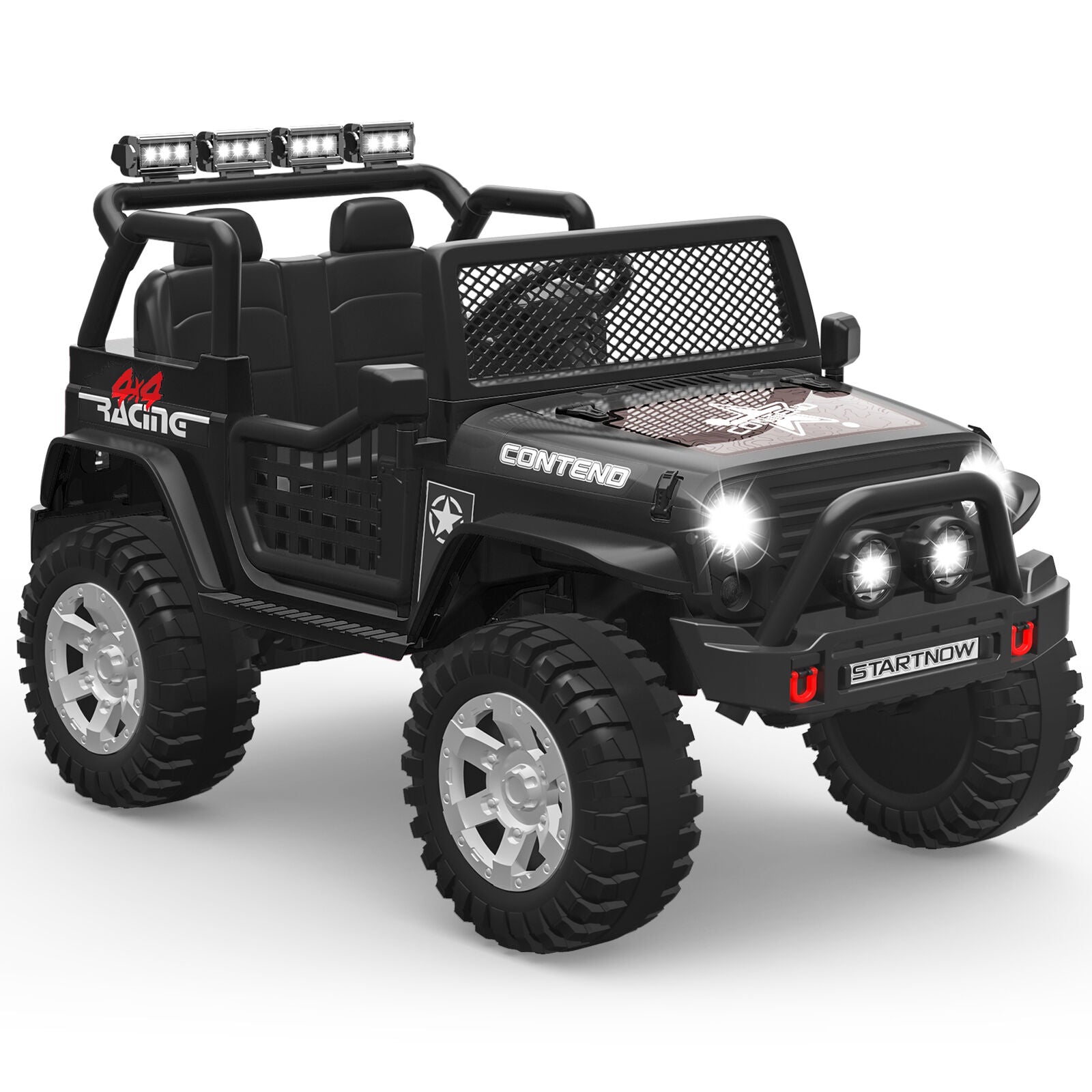 Jeep Electric Ride-On Car for Kids with Remote Control - 12V