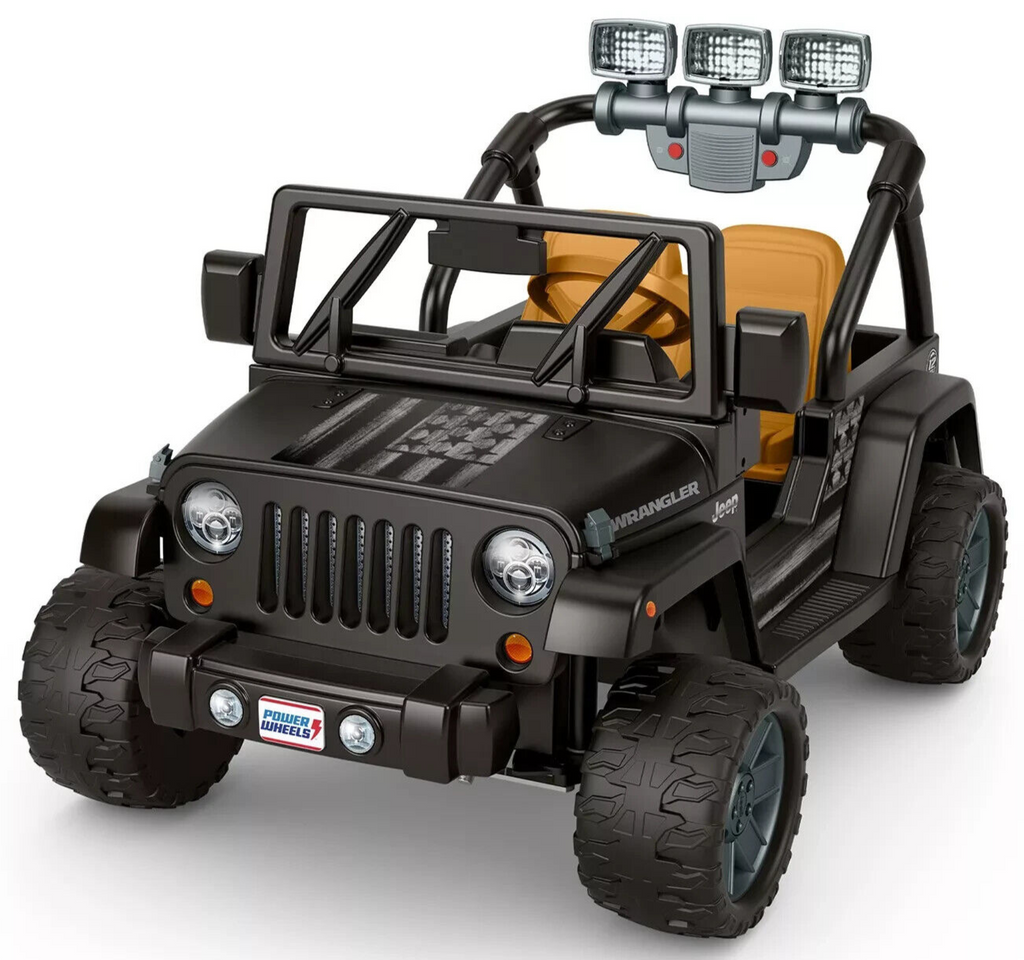 Jeep Wrangler Power Wheels Parts: Stars & Stripes Jammin Upgrade