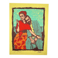 Jermaine Rogers "Frida & Vincent" (Yellow) Print