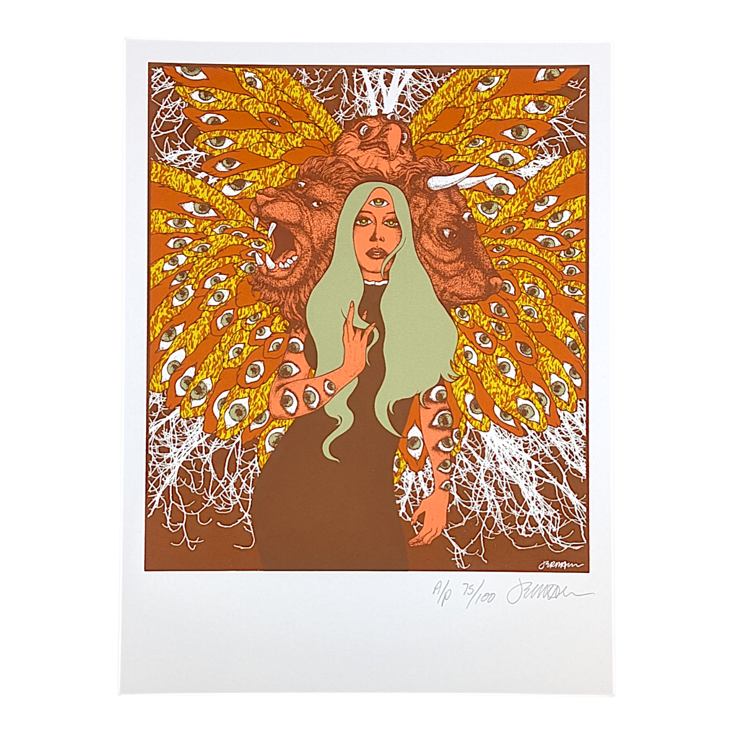 Jermaine Rogers "Living Creature" Print