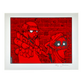 Jermaine Rogers "My Brother was a Hero" (Red) Print