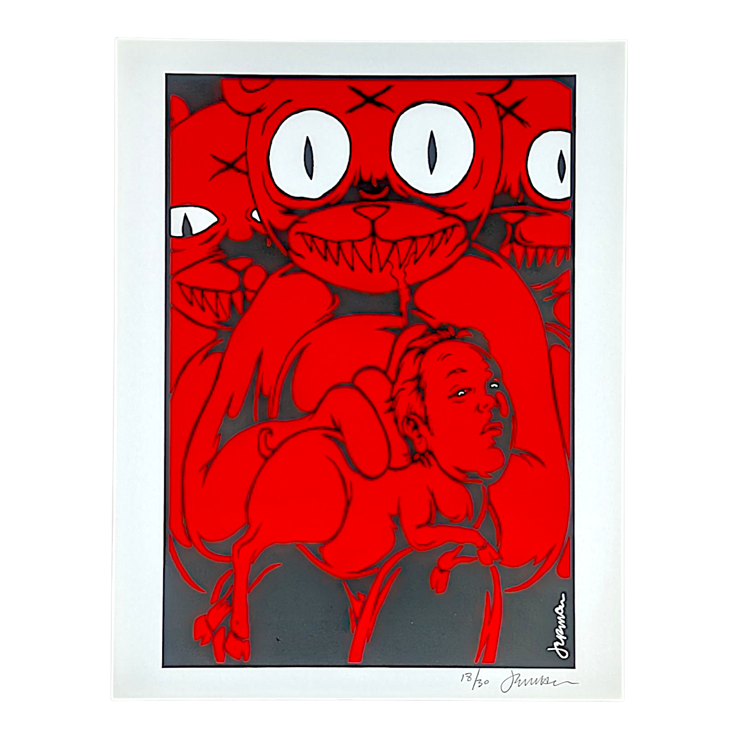 Jermaine Rogers Red Variant Print