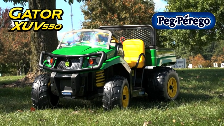 John Deere Gator XUV 12-volt Battery-powered Ride-on Toy by Peg Perego