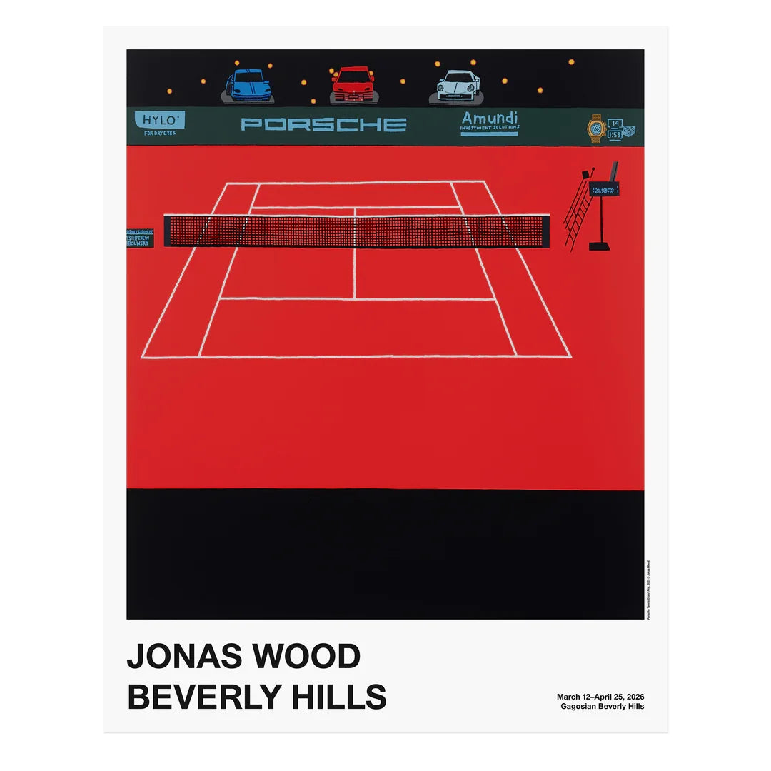 Jonas Wood "Porsche Tennis Grand Prix" Print