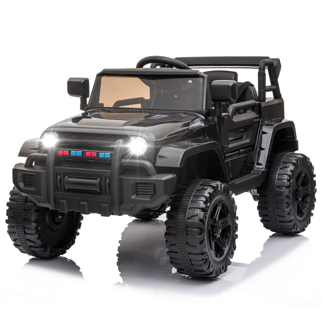 JOYMOR 12V Kids Ride-On Truck with Remote Control, Adjustable Speeds, and MP3 Player