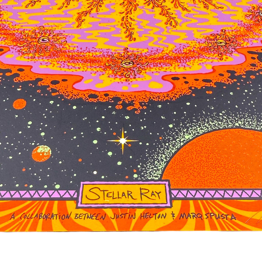 Marq Spusta x Justin Helton "Stellar Ray" Print