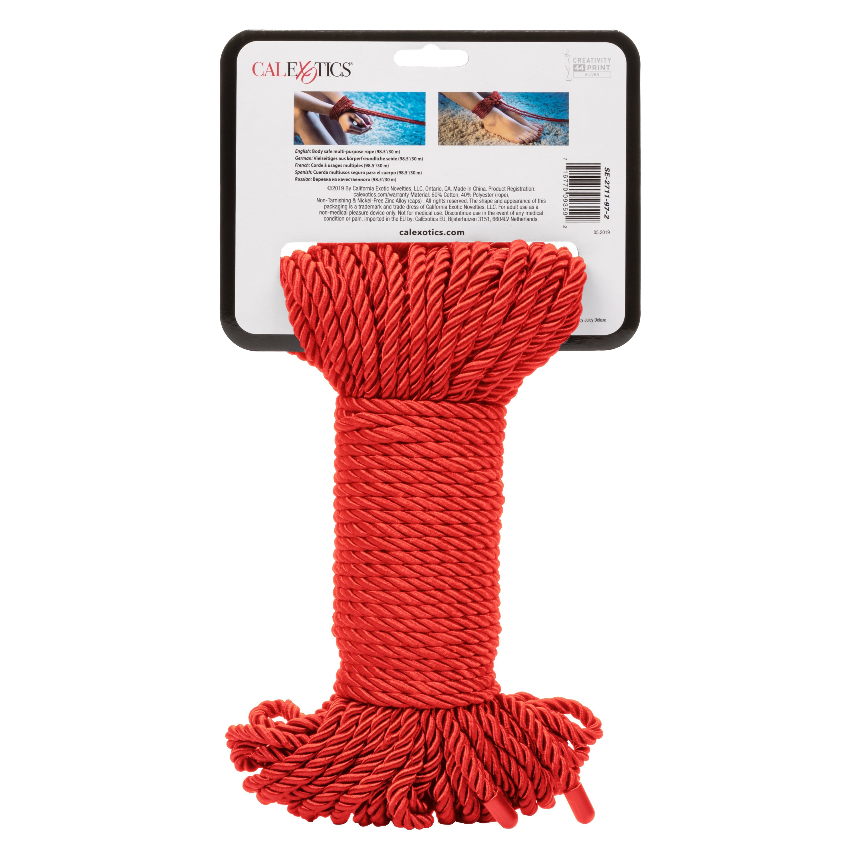 Scandal Rope 98.5ft/30m - Red
