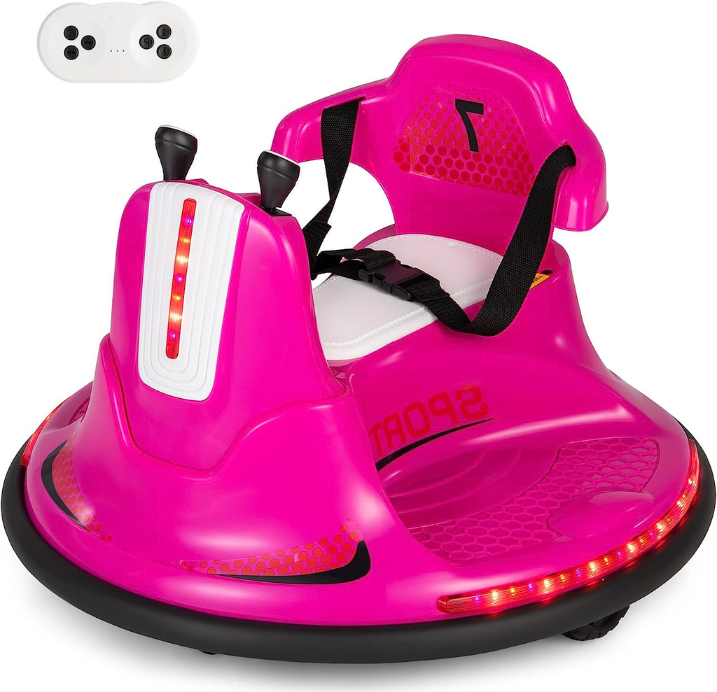 Kid-Friendly Remote Control Bumper Car: Battery-Powered Electric Vehicle for Endless Fun!