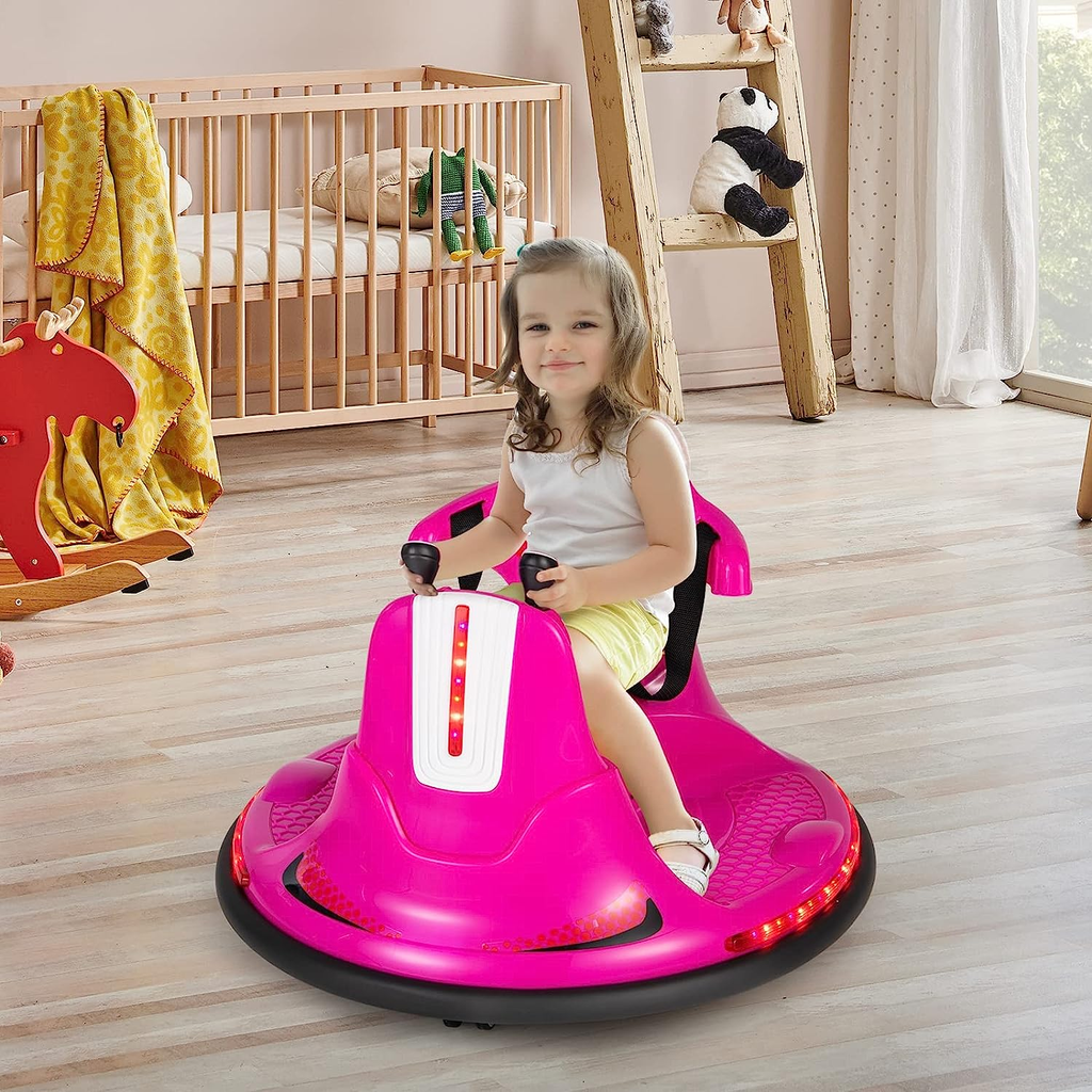 Kid-Friendly Remote Control Bumper Car: Battery-Powered Electric Vehicle for Endless Fun!