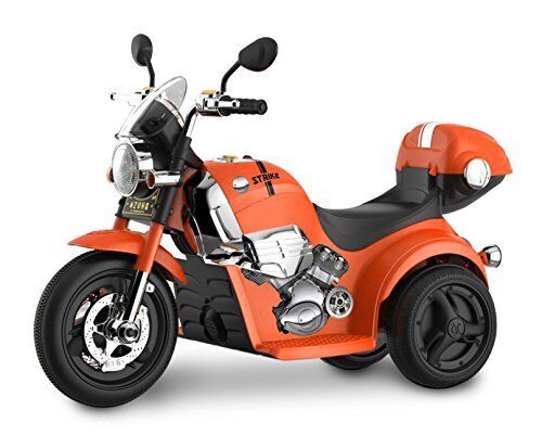 Kid Motorz 6V Orange Motorcycle Ride-On for Endless Fun