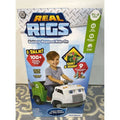 Kid Trax Real Rigs 6V Garbage Recycling Truck Ride-On in Green/White