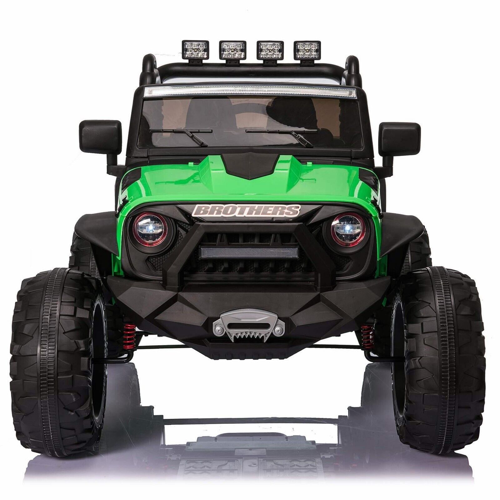 Kids Electric Jeep 24V with Remote Control, LED Lights, MP3, and USB