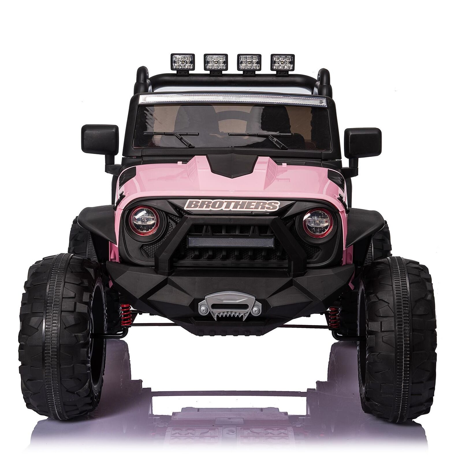 2-Seater 24V Electric Ride-On Toy Truck for Kids with Remote Control