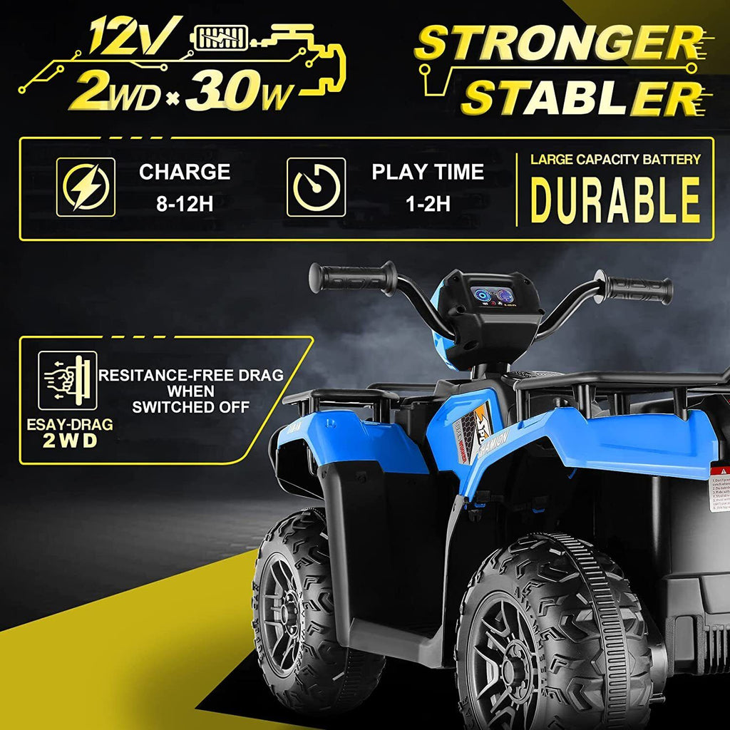 Kids Electric Jeep Truck with Remote Control - 24V/12V, 3 Speeds, 4 Types Available