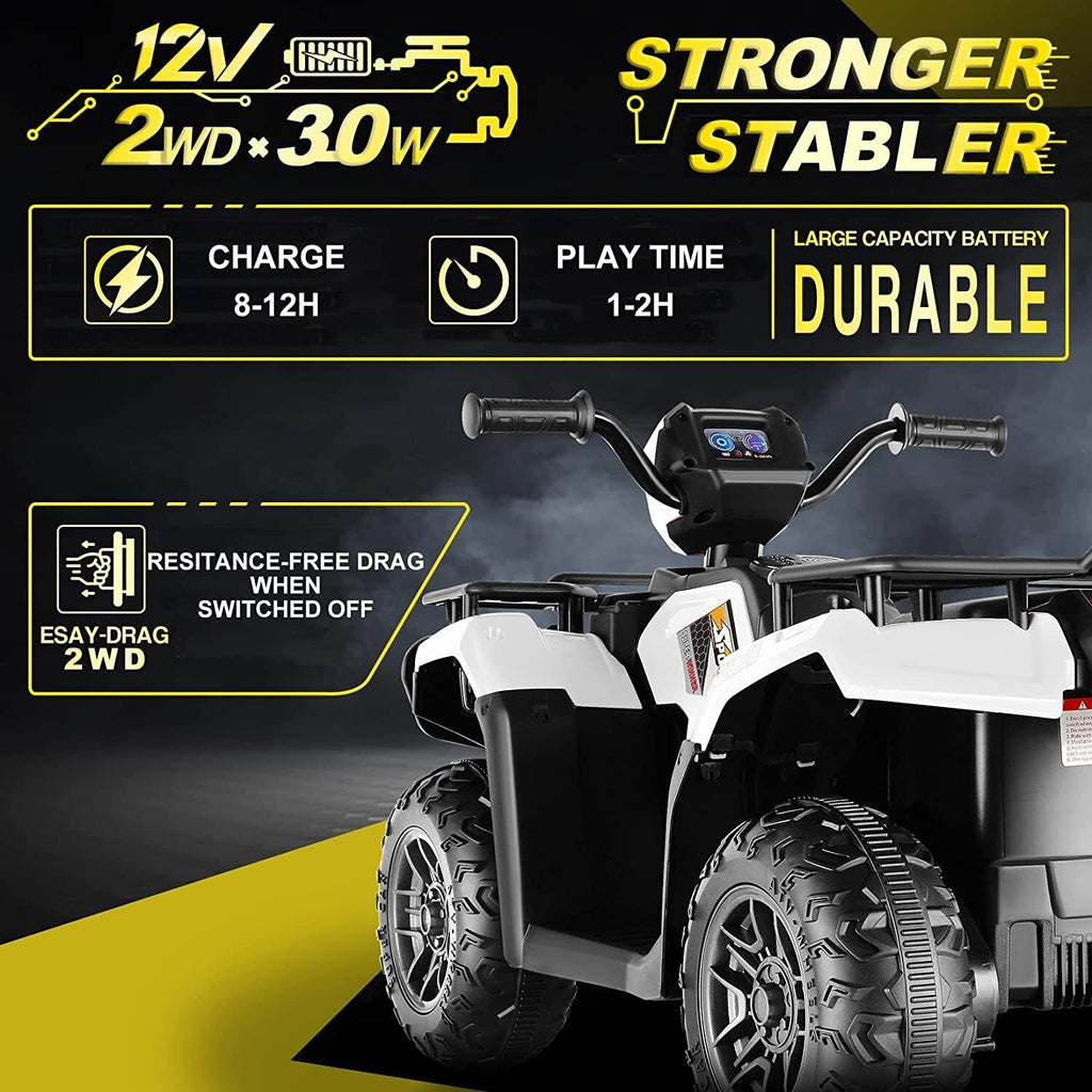 Kids Electric Jeep Truck with Remote Control - 24V/12V, 3 Speeds, 4 Types Available