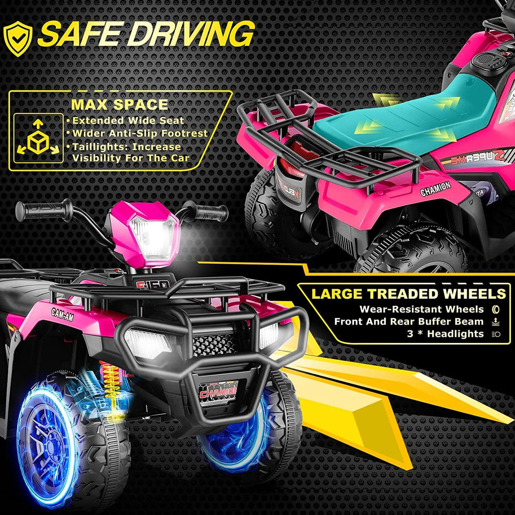 Electric Jeep Toy for Kids with Remote Control and 3 Speed Options