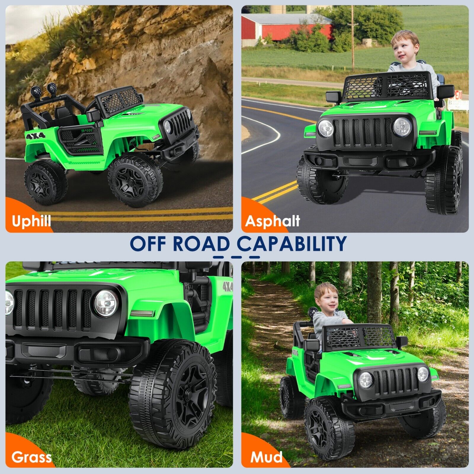 Kid Ride on Electric Car with Remote Control - Perfect Gift for Children (24/12V)