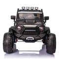 Kids Electric Ride On Truck with Remote Control and LED Lights - 24V 400W