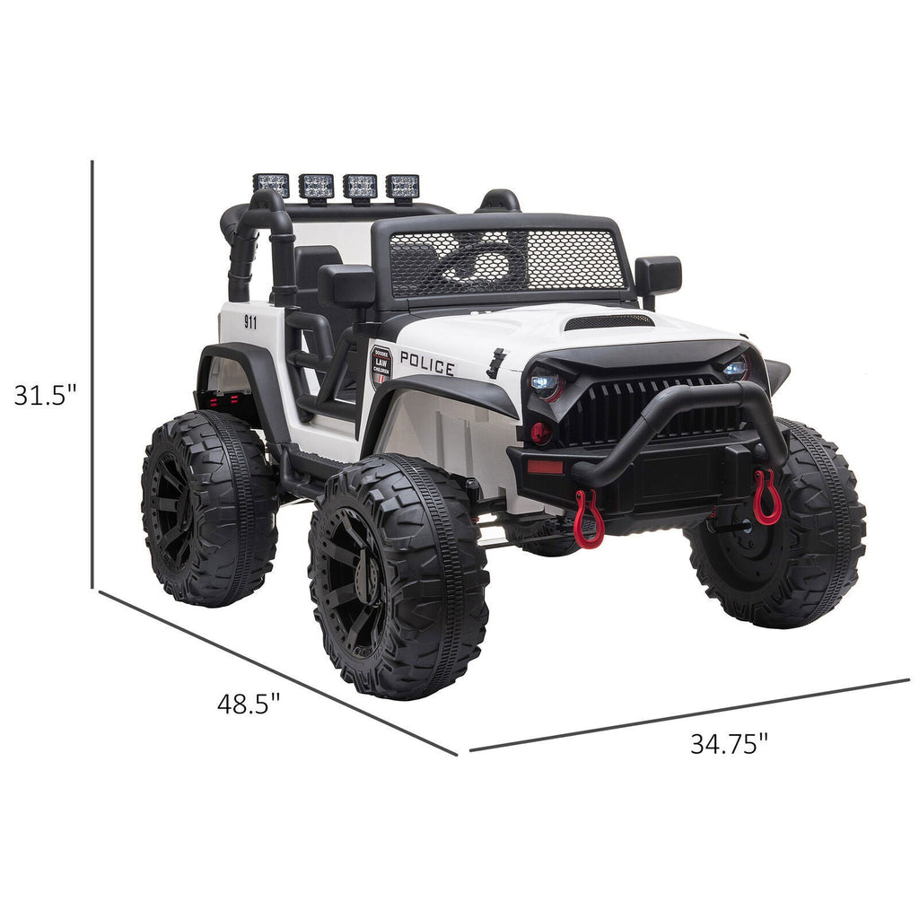 Kids' Electric UTV Truck with Bluetooth Music and Dual Motors
