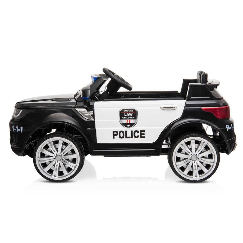 Kids Police Car Ride On SUV Truck with Remote Control and Seat Belt