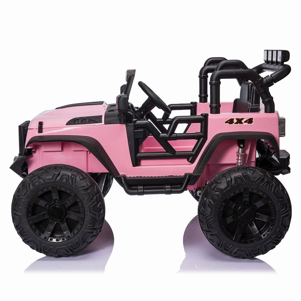 Kids Ride On Car with Bluetooth and Remote Control - 24V Electric Vehicle Truck