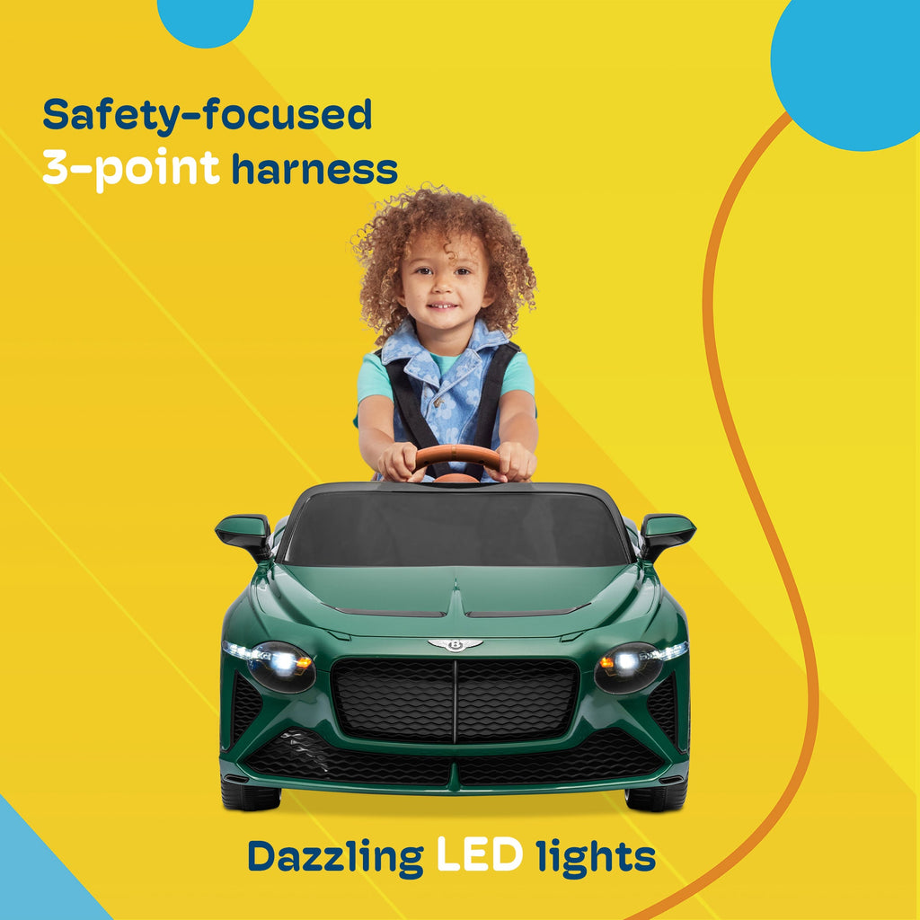 Kidzone 12V Kids Ride-On Car with Remote Control - Available in 5 Vibrant Colors!