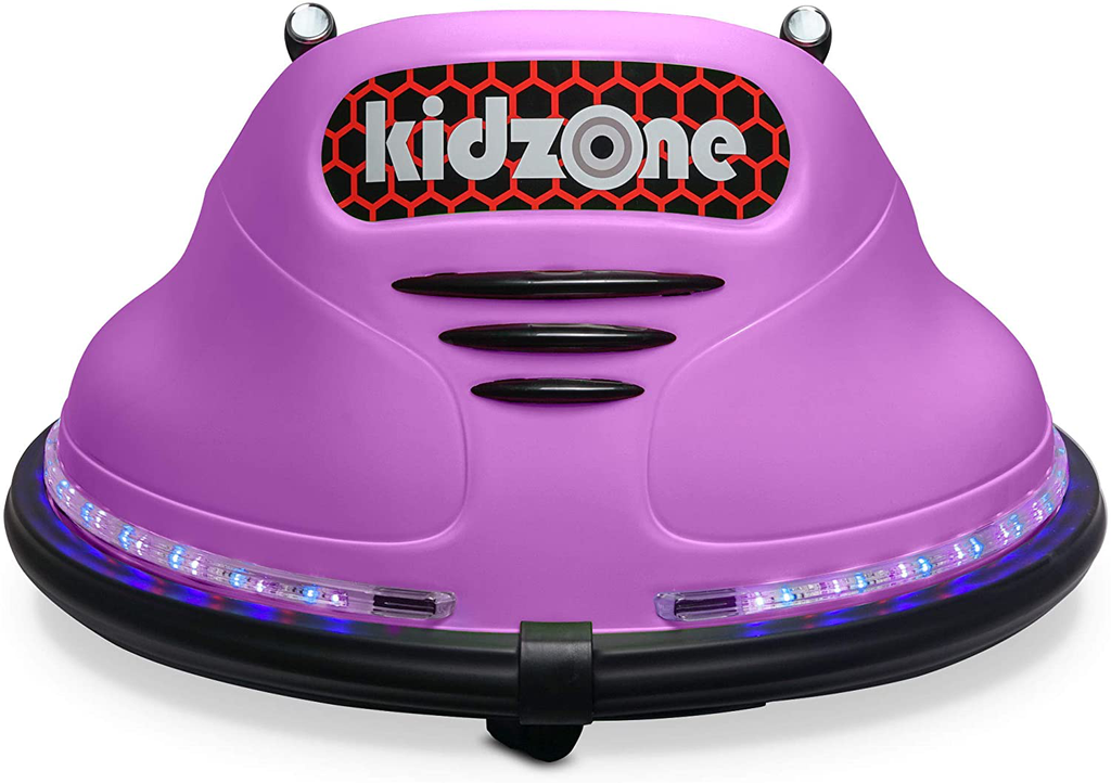 Kidzone DIY Electric Bumper Car for Kids Ages 3-8 with Remote Control - 6V Ride On Toy #00-99