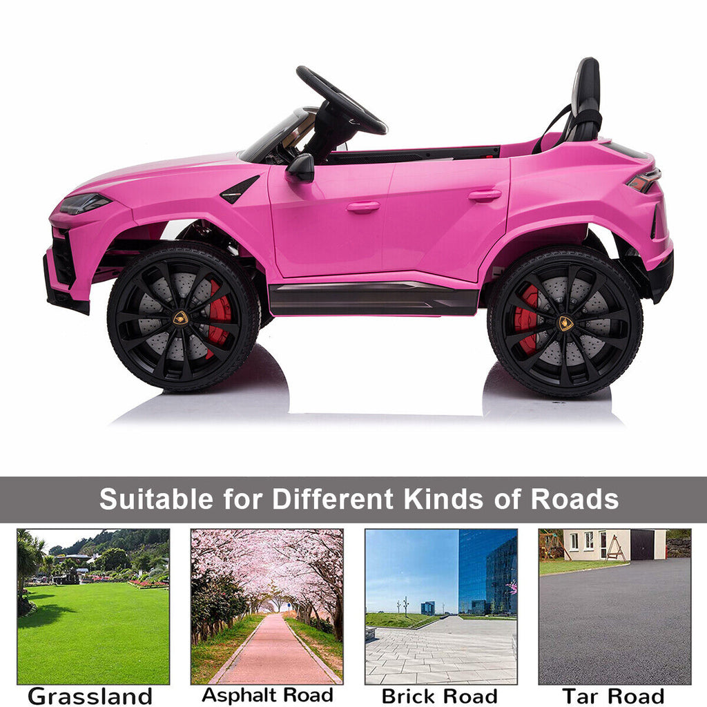 Kimbosmart 12V Electric Lamborghini Ride On Car for Kids with Remote Control - Perfect Gift for Kids
