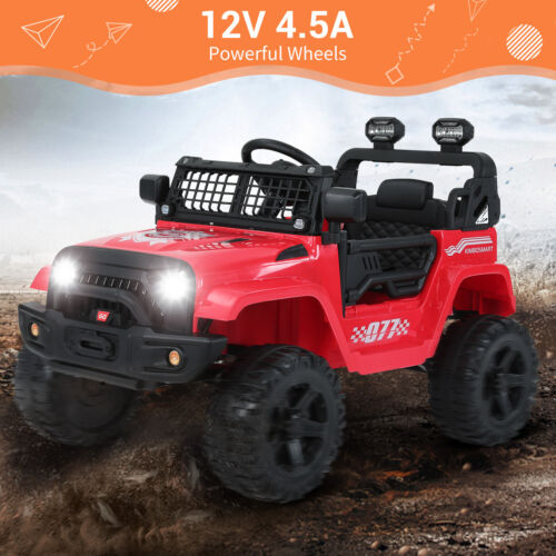Kimbosmart 12V Kids Ride-On Truck with MP3 and Remote Control